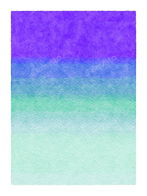 Preview: Watercolor Gradient Background in Shades of Purple, Blue