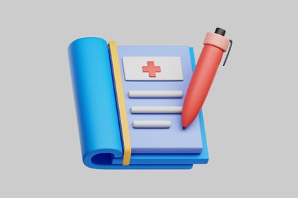 Preview: Patient chart with pen