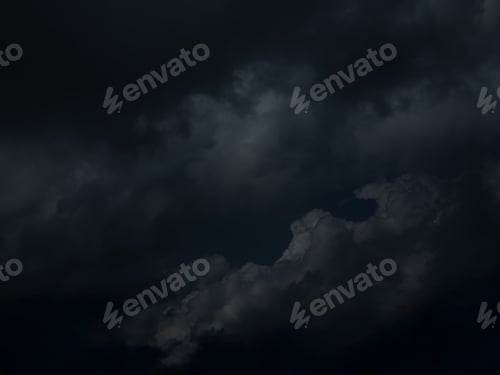 Preview: Cloud storm sky dark rain lightning