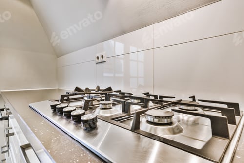 Preview: Close up of gas stove