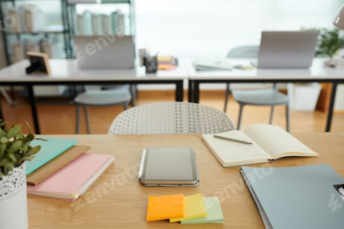 Preview: Office Desk of Project Manager