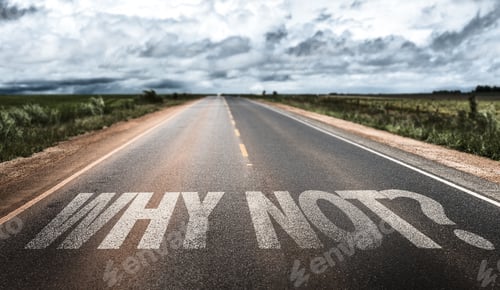 Preview: Why Not? Written On Rural Road