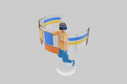 Preview: Virtual reality interactive experience character