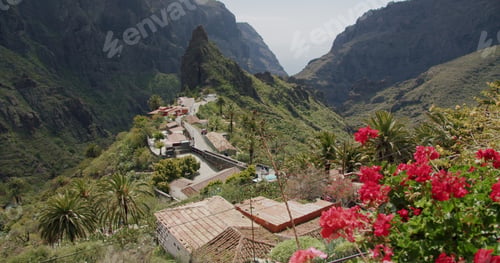Preview: Masca Gorge and village on the island of Tenerife, Canary Islands, Spain