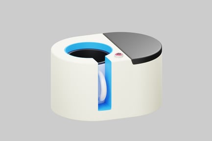 Preview: Retro futuristic coffee maker device