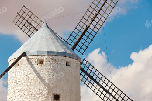 Preview: Traditional antique windmill in Spain. Toledo
