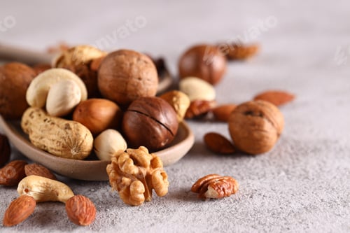 Preview: natural mix nuts, peeled and whole