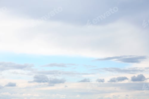 Preview: Beautiful view of cloudy sky as background