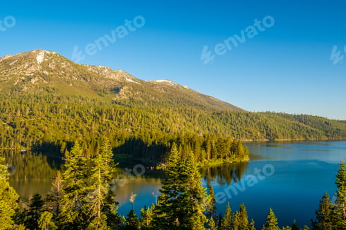 Preview: Lake Tahoe landscape - California, USA