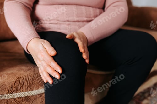 Preview: close up, Coping with Leg Pain An Overweight Woman's Journey at Home