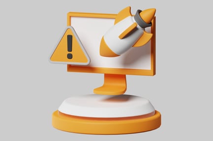 Preview: Startup Warning Rocket Icon