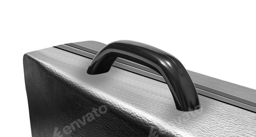 Preview: leather briefcase isolated