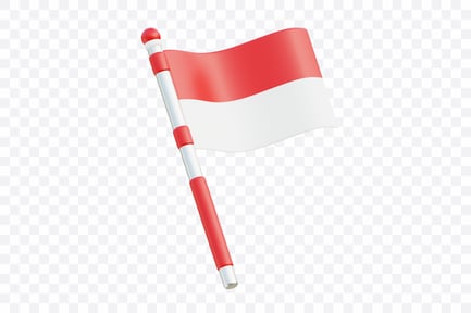 Preview: Waving Indonesia Flag