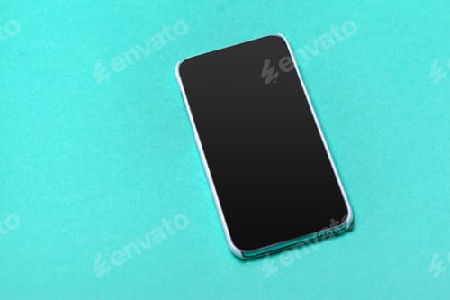 Preview: Black smartphone on the table