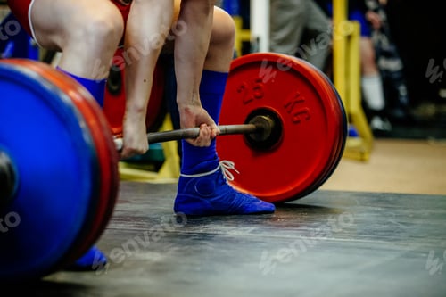 Vista previa: feet male athlete powerlifter