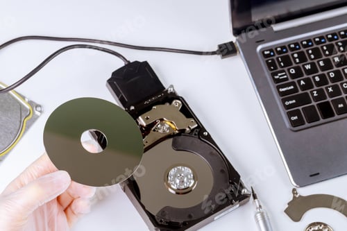 Preview: Recovery support hard disk drive to repair screw hard disk in service center