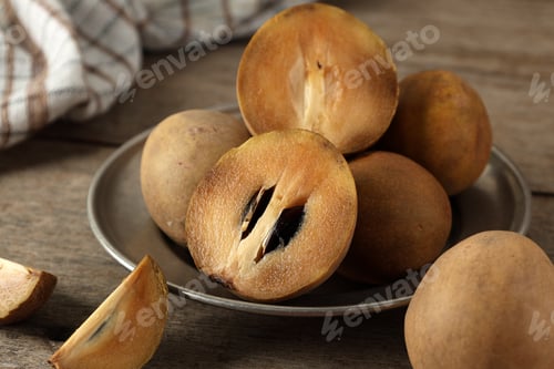 Preview: Manilkara zapota or Sawo Fruit