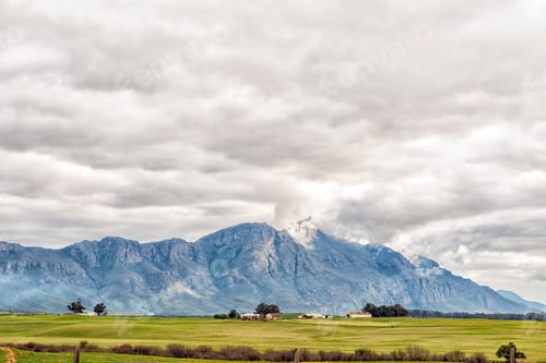 Preview: Farm landscape on road N7 between Piketberg and Citrusdal