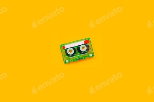 Preview: Top view of audio cassette