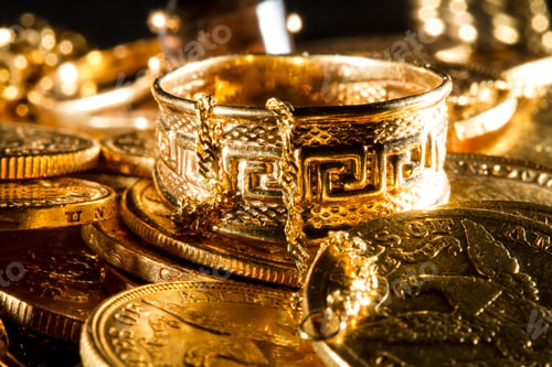 Preview: Jewels and gold coins