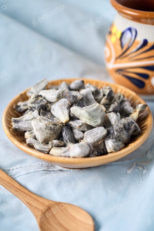Preview: Huitlacoche or cuitlacoche, is a fungus from mexican food