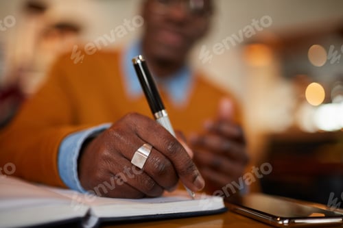 Preview: Modern African Man Writing