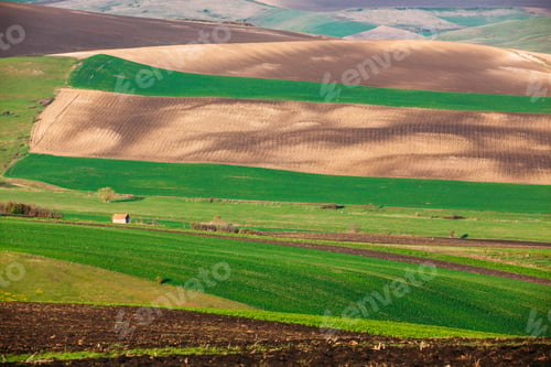Preview: Rolling hills in spring