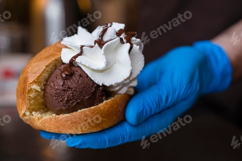 Preview: Italian ice cream artisanal preparation