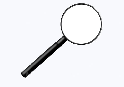 Preview: Illustration of a magnifying glass