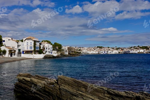 Preview: View of the coast of the Cadaques, Spain