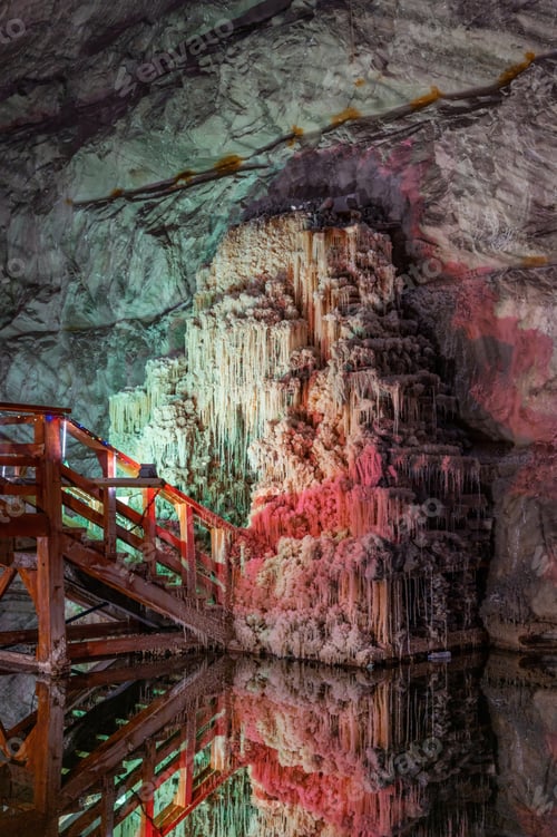 Preview: Inside view of the Slanic Mine, Romania