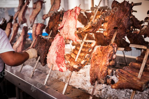 Preview: Asado, traditional barbecue dish in Argentina.