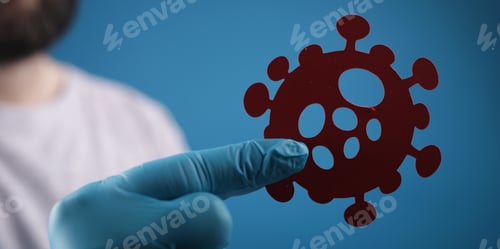 Preview: A virus vaccination test research in hand