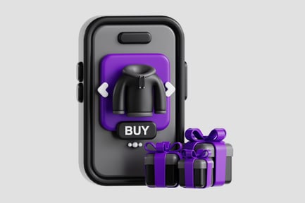 Preview: E-Commerce Store 3D Icon