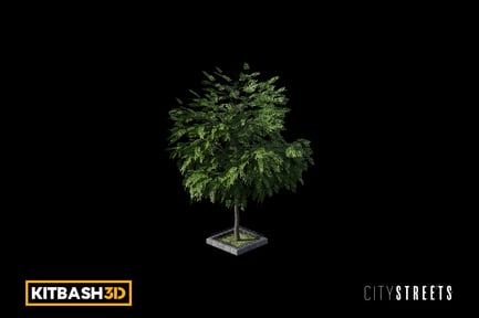 Preview: Kitbash: City Streets - Tree A