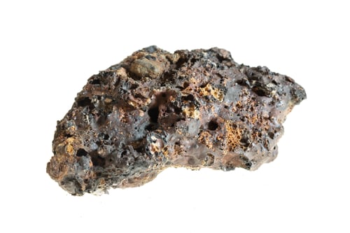 Preview: furnace slag on a white isolated background