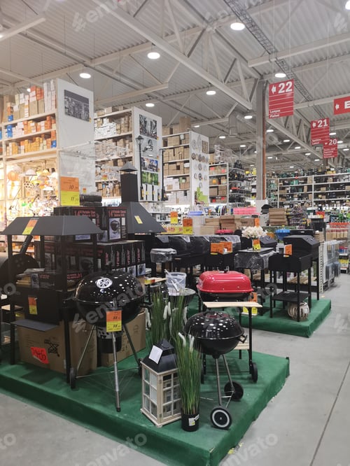 Preview: Image of shop building materials,barbecue