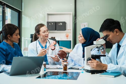 Preview: A diverse group of healthcare professionals, including doctors, nurses, and specialists