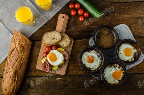 Preview: Rustic breakfast