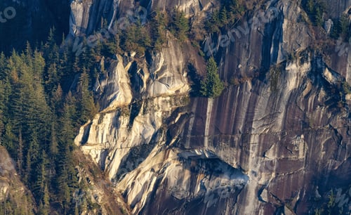 Preview: Chief Mountain in Squamish, BC, Canada. Nature Background.