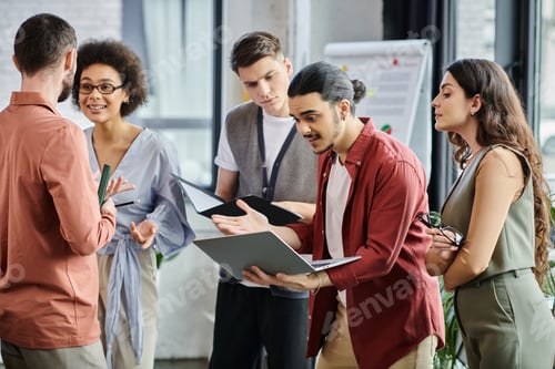 Preview: Colleagues Engage in Discussion During Layoff Process at an Office