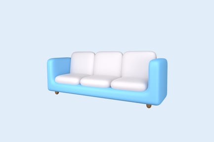 Preview: Sofa 3D Illustration