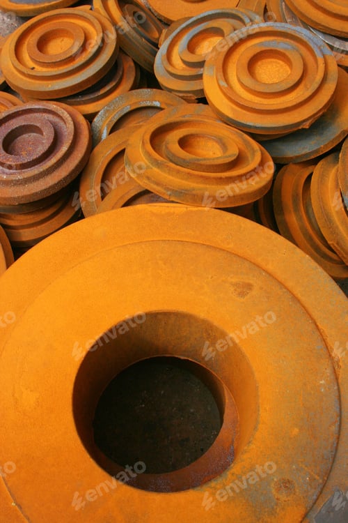 Preview: Rusty Pulley Background