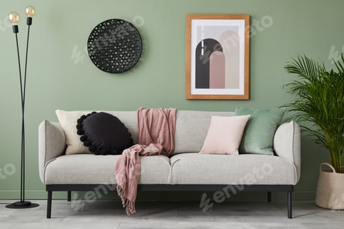 Preview: Elegant living room interior design