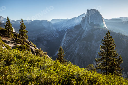 Preview: Sunrise On Glacier Point At Yosemite National Park, California
