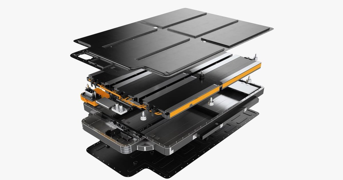 Electric Car Battery Pack - Exploded View 3D, Incl. electric car & car ...