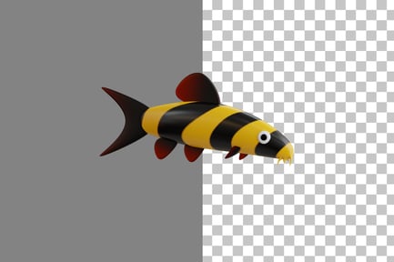Preview: Clown Loach 3D Icon