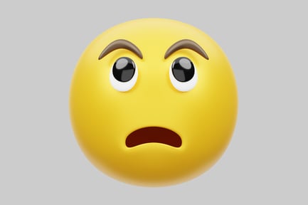 Preview: Worried emoji character