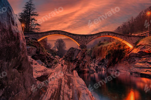 Preview: Ponte dei Salti Lavertezzo, Ticino, Switerzland