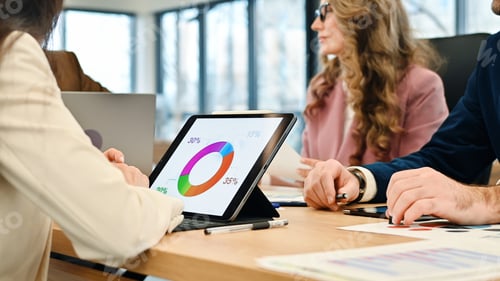 Preview: Business meeting in an office